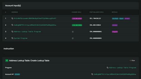 Solana: Clarification on Lookup Tables
